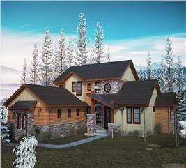 4 Bedrm, 3413 Sq Ft Cottage House Plan #161-1080