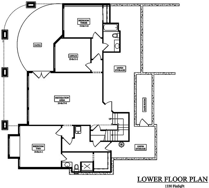 3 Bedrm, 3367 Sq Ft Craftsman House Plan #161-1081