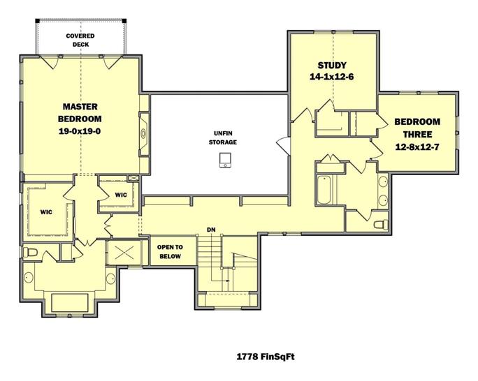 Craftsman House - 3–5 Bedrms, 3.5 Baths - 3880 Sq Ft - Plan #161-1102