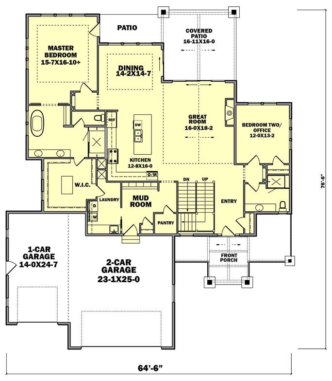 Farmhouse Home - 4 Bedrms, 4 Baths - 3237 Sq Ft - Plan #161-1124