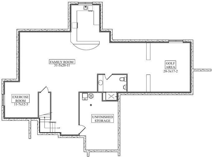 Luxury Country Home - 4 Bedrms, 3.5 Baths - 3149 Sq Ft - Plan #161-1151