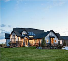 Ranch Home - 2-5 Bed, 2.5-4.5 Bath - 2767–5026 Sq Ft - Plan #161-1154