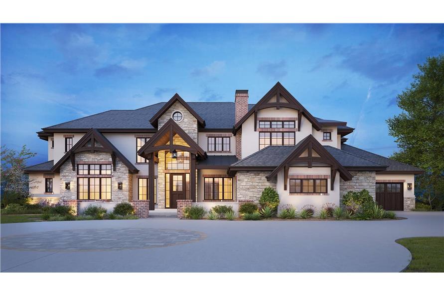 Luxury Floor Plan - 5-7 Bedrms, 5.5-8 Baths - 5628-8565 Sq Ft - #161-1177