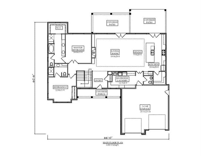 Contemporary House Plan - 2-4 Bedrms, 2.5-3.5 Baths - 2083-3771 Sq Ft ...