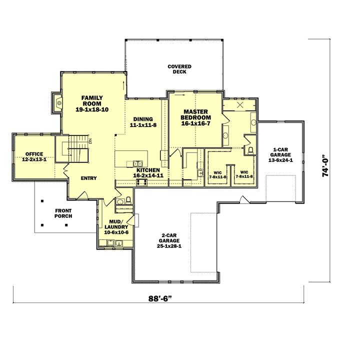 Traditional Floor Plan - 1-3 Bedrms, 1.5-3.5 Baths - 2299-3801 Sq Ft ...