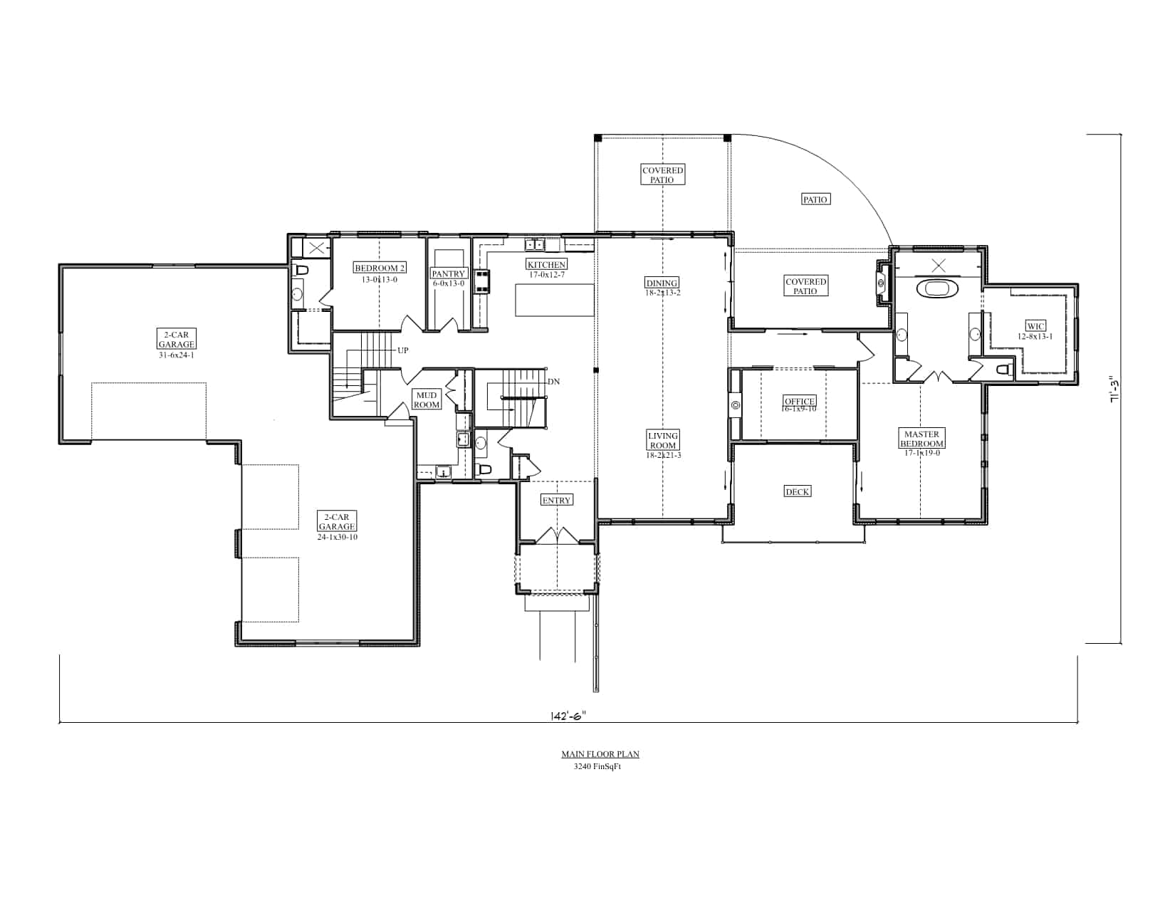 Contemporary Home Plan - 2-4 Bedrms, 2.5-5 Baths - 3240-5351 Sq Ft ...