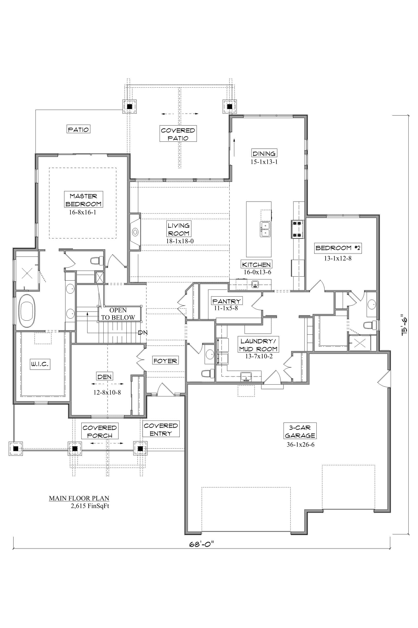 Contemporary House Plan - 2-4 Bedrms, 2.5-5 Baths - 2615-5003 Sq Ft ...