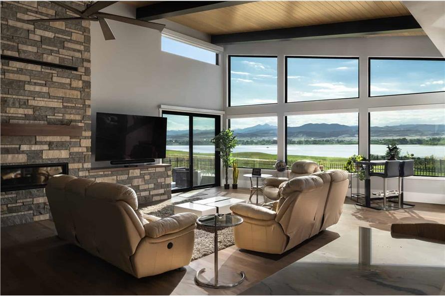 Family Room of this 2-Bedroom,2956 Sq Ft Plan -161-1208