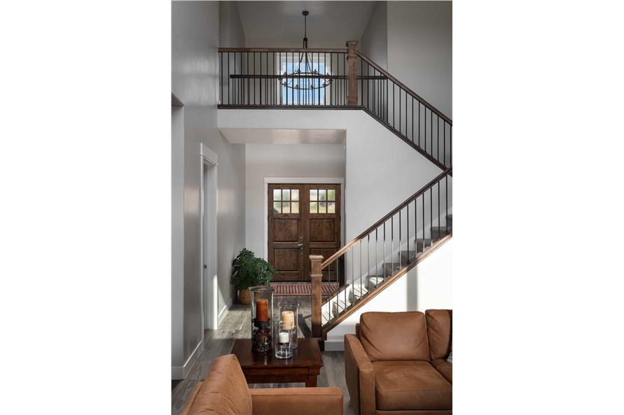 Entry Hall: Staircase of this 3-Bedroom,2956 Sq Ft Plan -161-1210