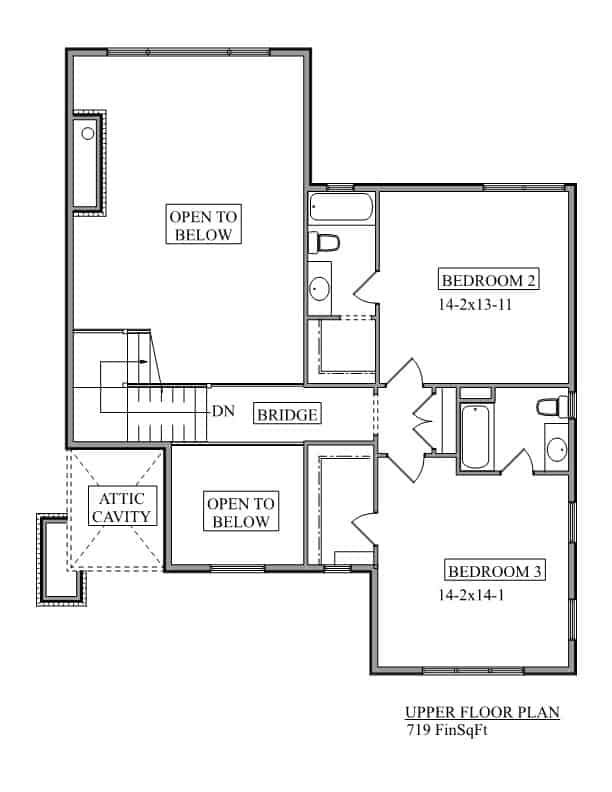 Contemporary Home Plan - 3-4 Bedrms, 3.5-4.5 Baths - 2956-4898 Sq Ft ...