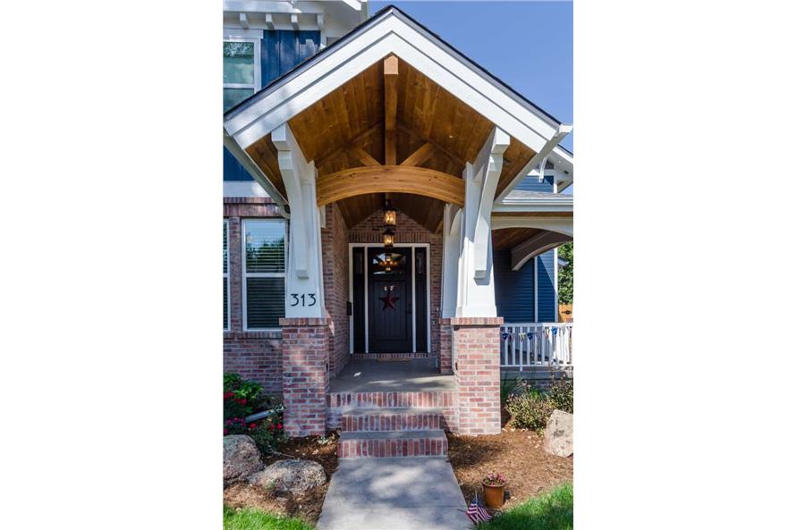 Front Door of this 3-Bedroom,2877 Sq Ft Plan -161-1214