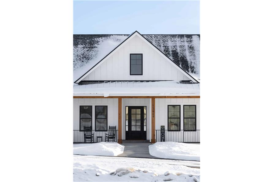 Front Door of this 2-Bedroom,2766 Sq Ft Plan -161-1227