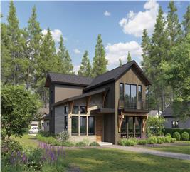 Craftsman House Plan - 4 Bedrms, 3 Baths - 2087 Sq Ft - #161-1230