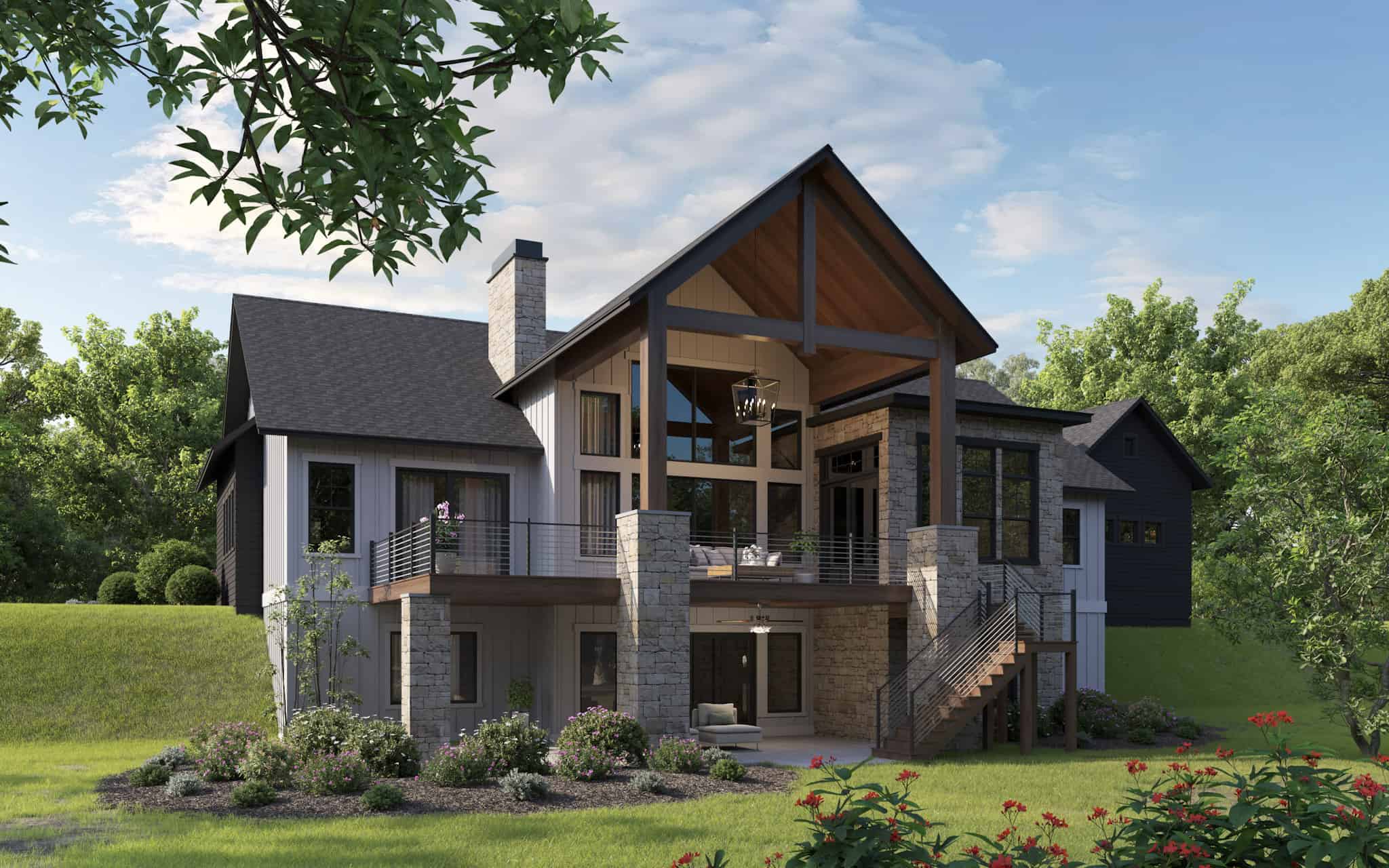 Rustic House Plan - 2-5 Bedrms, 2.5-4.5 Baths - 2641-4971 Sq Ft - #161-1232