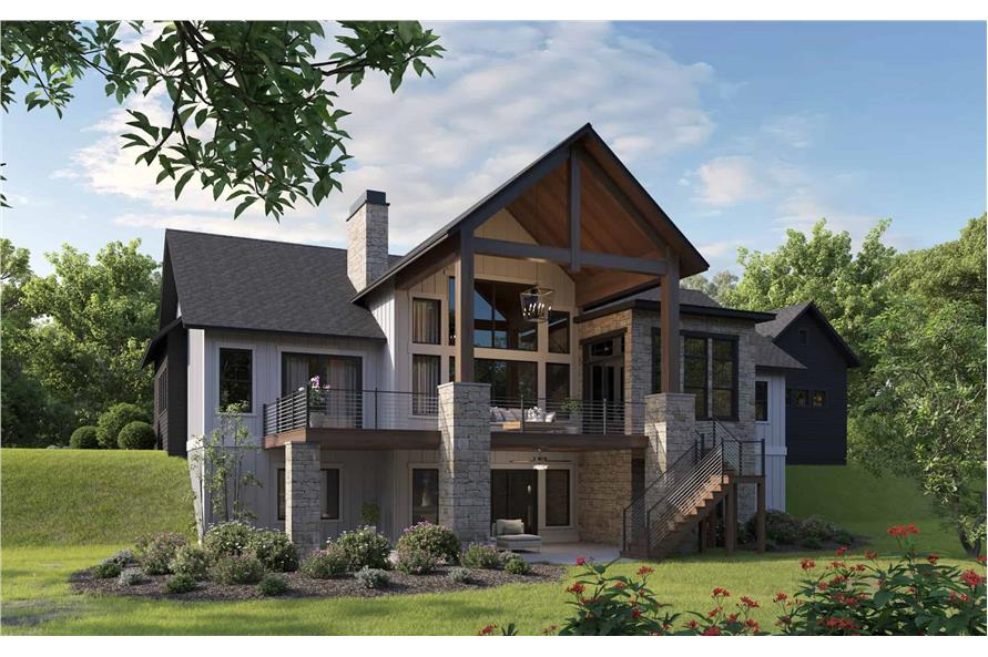 Rustic House Plan - 2-5 Bedrms, 2.5-4.5 Baths - 2641-4971 Sq Ft - #161-1232