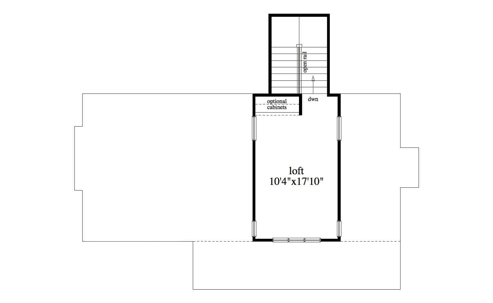 Ranch Floor Plan - 1 Bedrms, 1 Baths - 1004 Sq Ft - #163-1092