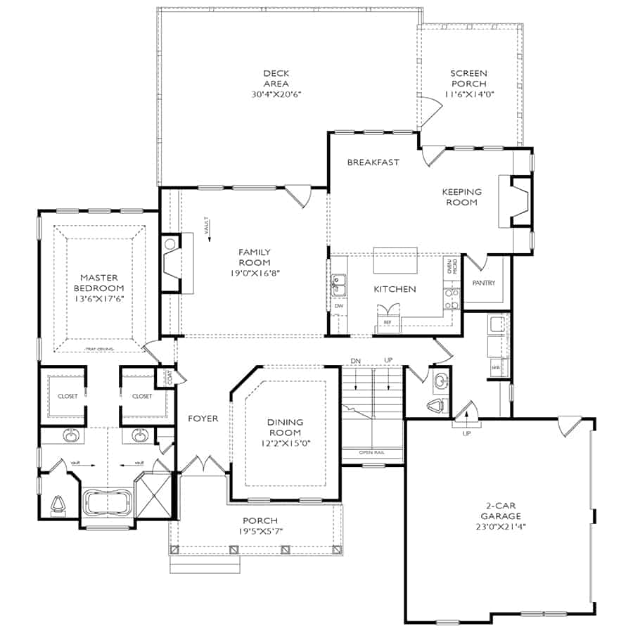 Craftsman Home Plan - 4 Bedrms, 3.5 Baths - 2760 Sq Ft - #163-1101