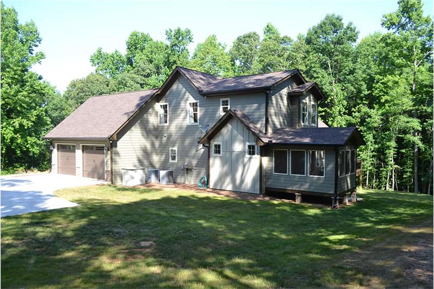 Right Side View of this 4-Bedroom,2760 Sq Ft Plan -163-1101