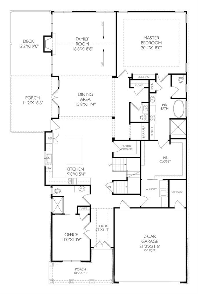 French Home Plan - 4 Bedrms, 3.5 Baths - 4005 Sq Ft - #163-1104