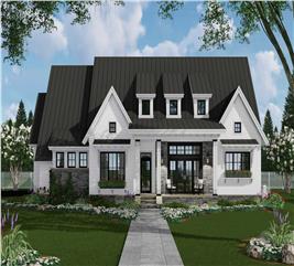 Ranch House Plan - 3 Bedrms, 2.5 Baths - 2287 Sq Ft - #165-1183