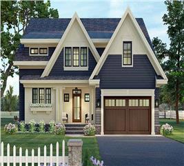 Cottage House Plan - 3 Bedrms, 3.5 Baths - 2801 Sq Ft - #165-1187