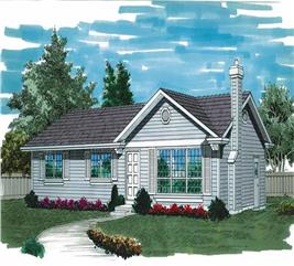 Mountain Cabin House Plans - Home Design sea008 # 7003