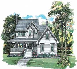 Country House Plan - 3 Bedrms, 2.5 Baths - 1,924 Sq Ft - Plan #167-1458