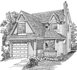 Traditional, Transitional House Plans - Home Design MCA076 # 6833