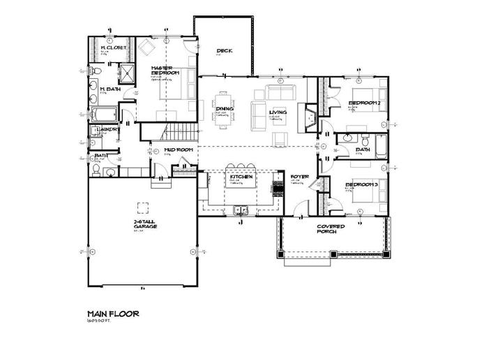 Ranch Homeplans - Home Design Kehoe