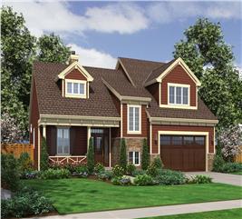 Traditional Home Plan - 4 Bedrms, 2.5 Baths - 2821 Sq Ft - #146-2105