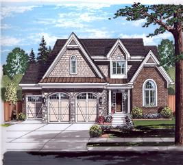 4 Bedrm, 2481 Sq Ft Craftsman House Plan #169-1134