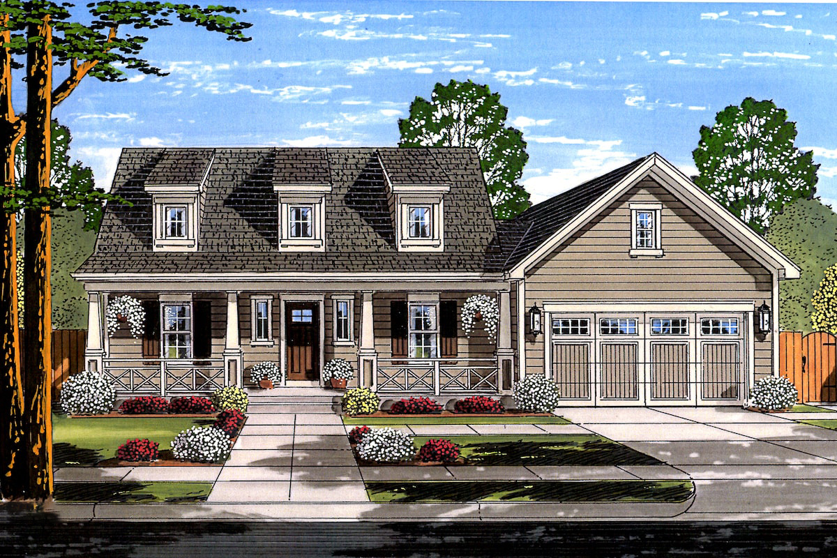 Plan 81264w Charming Cape House Plan Cape House Plans Cape Cod Vrogue