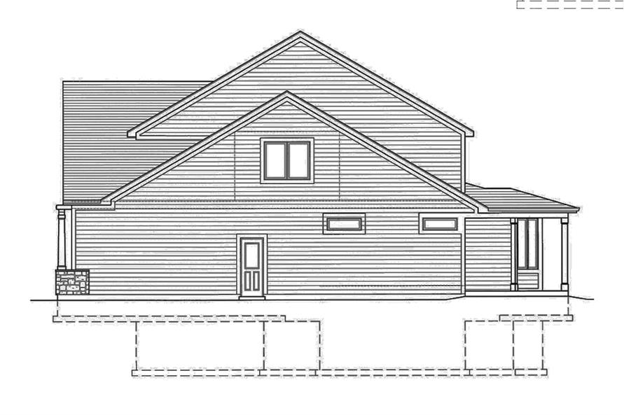 Craftsman House Plan - 4 Bedrms, 2.5 Baths - 2549 Sq Ft - #169-1150