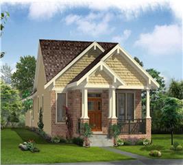 Cottage Floor Plan - 2 Bedrms, 2 Baths - 1136 Sq Ft - #169-1171