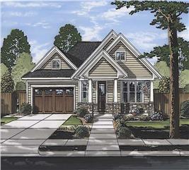 Craftsman House Plan - 3 Bedrms, 2 Baths - 1463 Sq Ft - #169-1182