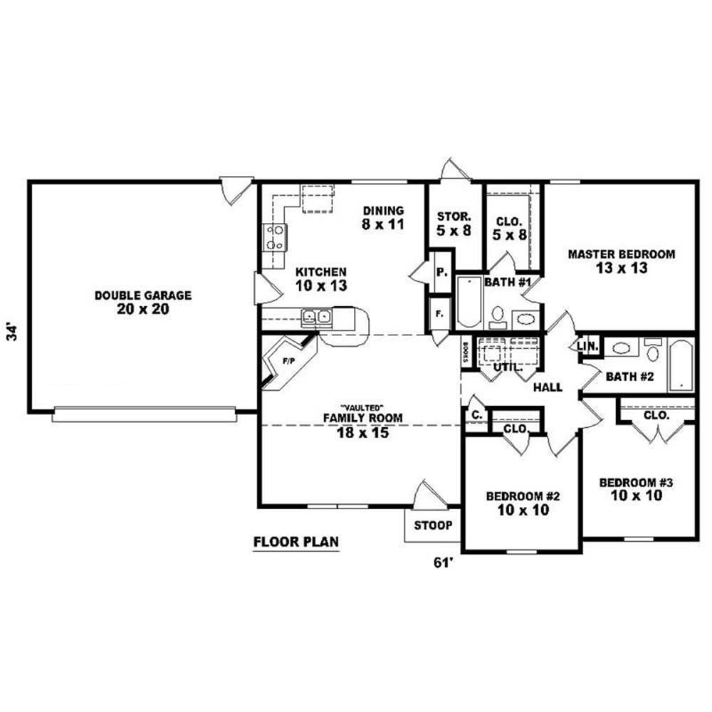 Contemporary, Ranch, Wheelchair Accessible House Plans - Home Design SU ...