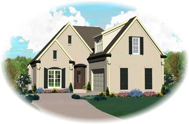 3-Bedroom, 2063 Sq Ft Country House Plan - 170-2257 - Front Exterior