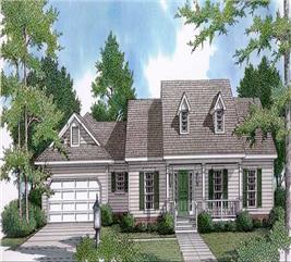 Traditional, Country, Ranch, Farmhouse House Plan - Home Plan 174-1050