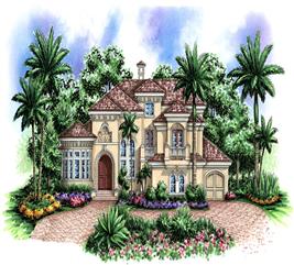 5 Bedrm, 4310 Sq Ft Coastal House Plan #175-1166