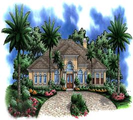 5 Bedrm, 3686 Sq Ft Coastal House Plan #175-1216