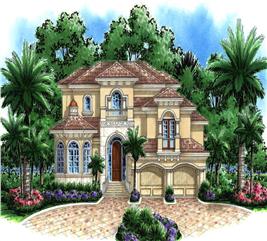 5 Bedrm, 5076 Sq Ft Coastal House Plan #175-1238