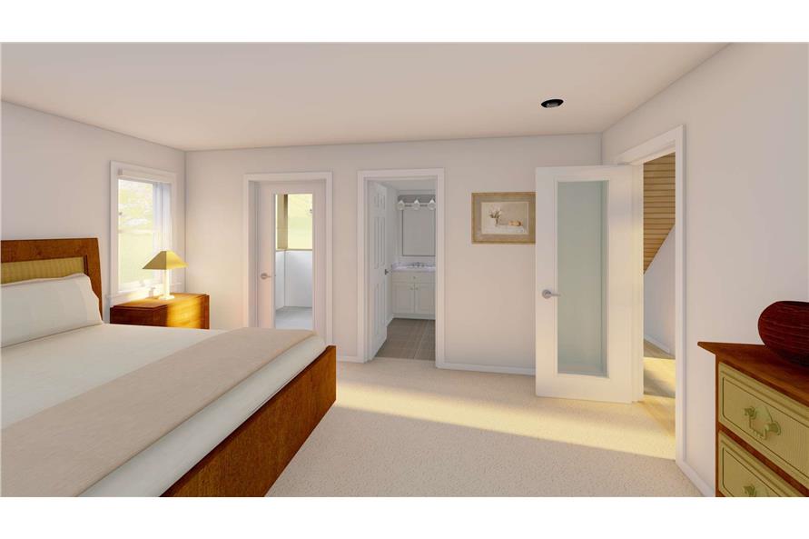 Master Bedroom of this 2-Bedroom,1252 Sq Ft Plan -177-1067