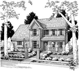 Traditional, Country House Plans - Home Design Rosendale # 5423