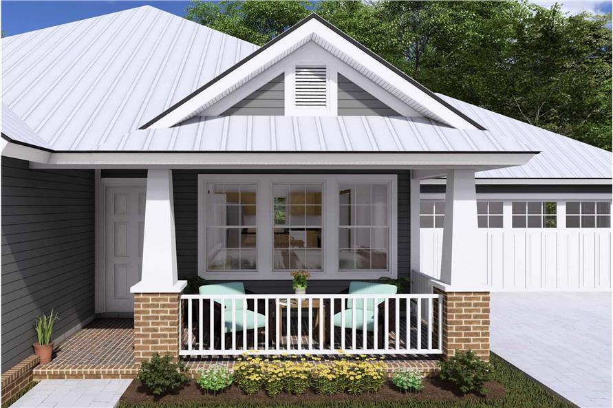 Porch of this 3-Bedroom,1271 Sq Ft Plan -178-1145