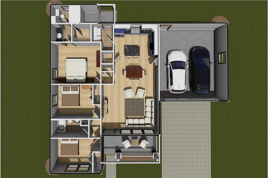 Home Other Image of this 3-Bedroom,1271 Sq Ft Plan -178-1145