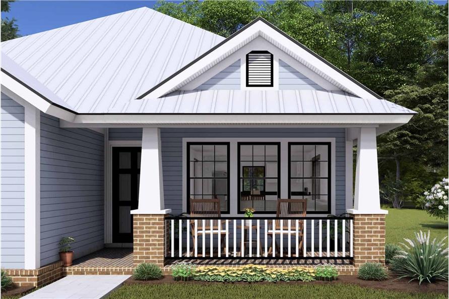 Porch of this 3-Bedroom,1271 Sq Ft Plan -178-1146