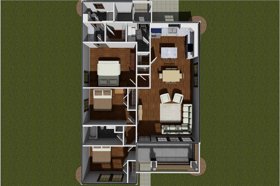 Home Other Image of this 3-Bedroom,1271 Sq Ft Plan -178-1146