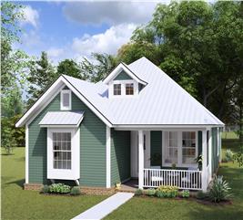 Cape Cod House Plan - 3 Bedrms, 2 Baths - 1376 Sq Ft - #178-1178