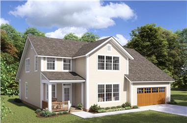 3-Bedroom, 1958 Sq Ft Craftsman House Plan - 178-1229 - Front Exterior