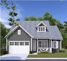 Ranch House Plan #178-1289: 4 Bedrm, 1571 Sq Ft Home Plan